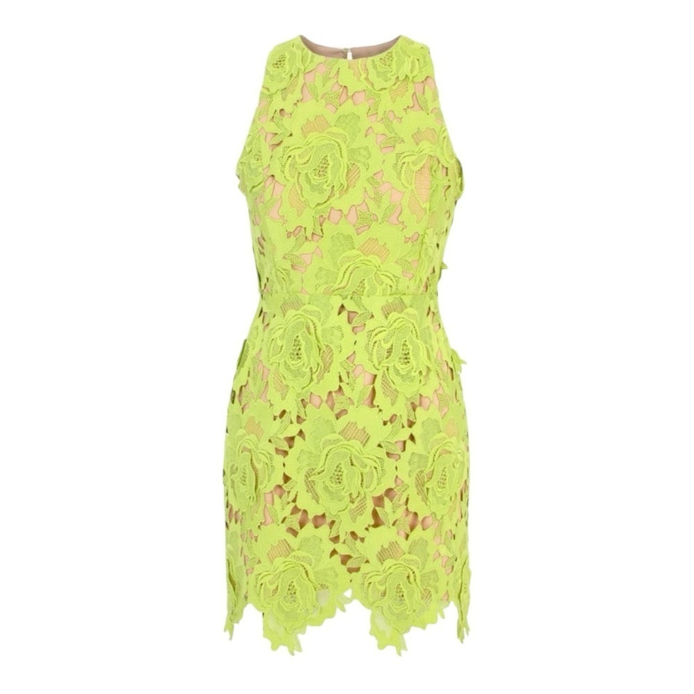 Adelyn Rae Cassie 3D Crochet Mini Dress NWT - Picture 2 of 10